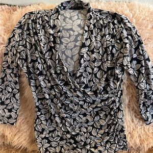 41 Hawthorne faux wrap top